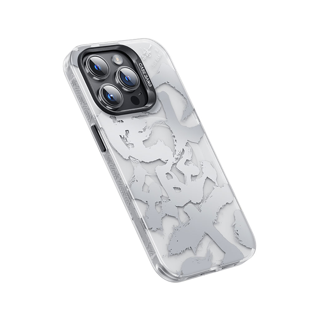 Apple iPhone 14 Pro Max Uyumlu Kılıf M-safe Şarj Özellikli Benks Casebang Calligraphy Joy Kapak