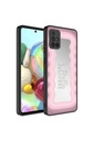Samsung Galaxy A71 Uyumlu Kılıf Aynalı Desenli Kamera Korumalı Parlak Zore Mirror Kapak