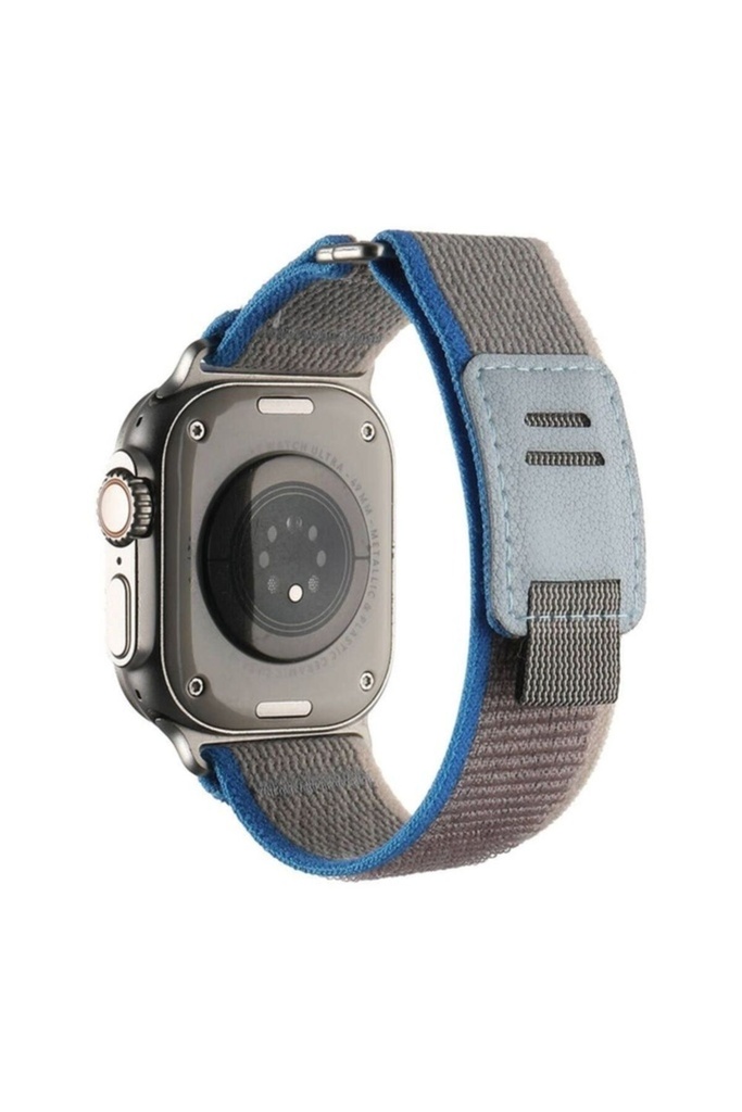 Apple Watch Ultra 49mm Uyumlu Hasır Kordon Zore KRD-106 Strap Kayış