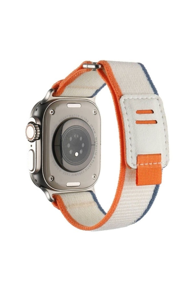Apple Watch Ultra 49mm Uyumlu Hasır Kordon Zore KRD-106 Strap Kayış