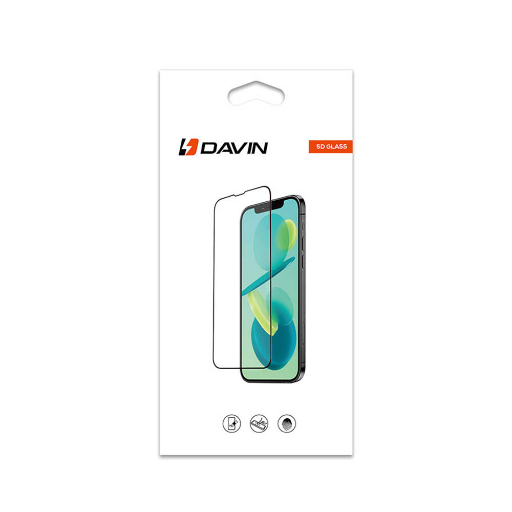 [RNZ-TA104450] Xiaomi Redmi Note 11E Uyumlu Davin 5D Cam Ekran Koruyucu