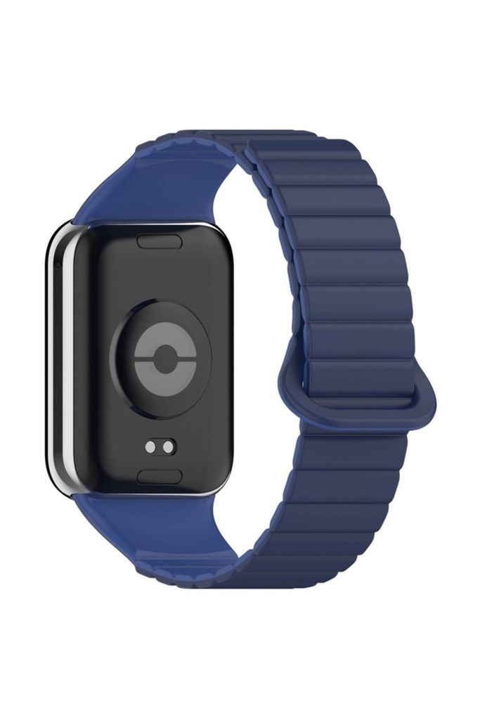 [RNZ-TA104526] Xiaomi Redmi Watch 4 Uyumlu Silikon Kordon Zore KRD-105 Strap Kayış (Lacivert)