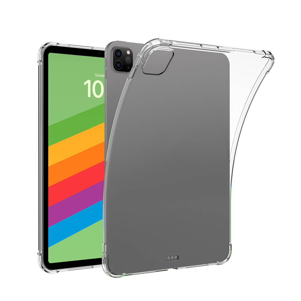 Apple iPad Pro 11 2024 Uyumlu Kılıf Zore Tablet Nitro Anti Shock Silikon Kapak