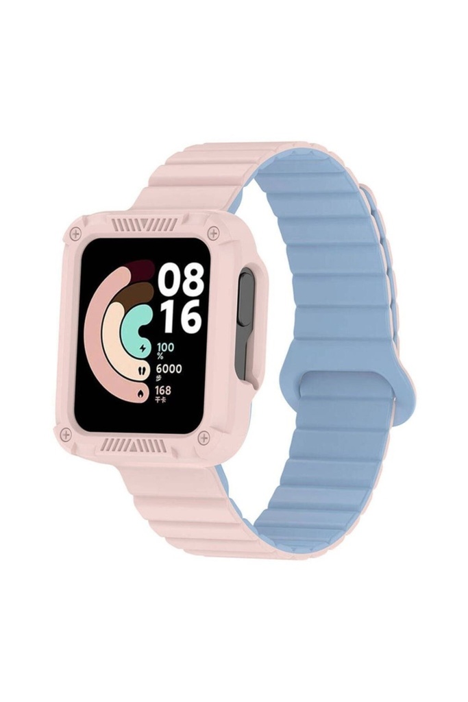 Xiaomi Redmi Watch 2 Uyumlu Silikon Kordon Zore KRD-105 Strap Kayış