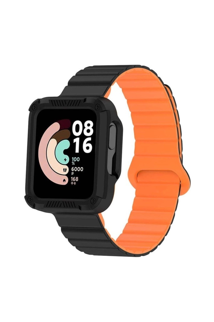 Xiaomi Redmi Watch 2 Uyumlu Silikon Kordon Zore KRD-105 Strap Kayış