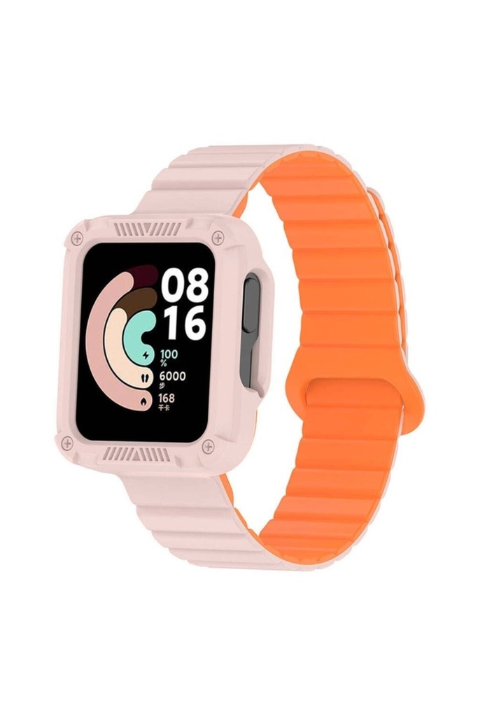 Xiaomi Redmi Watch 2 Uyumlu Silikon Kordon Zore KRD-105 Strap Kayış