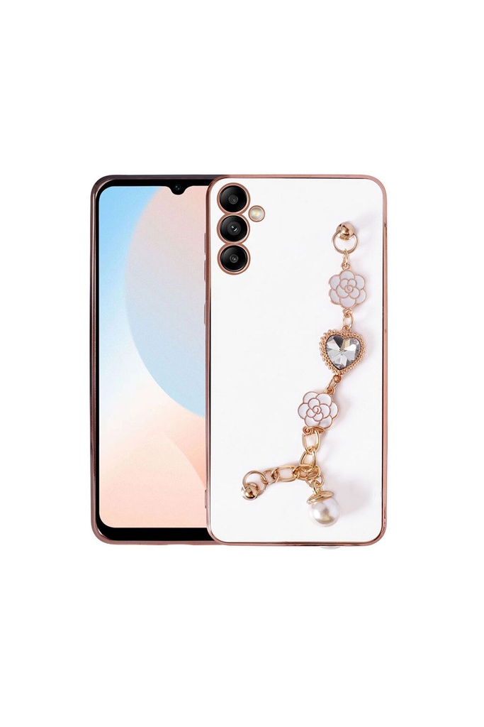 Samsung Galaxy A34 Uyumlu Kılıf El Tutamaçlı Kamera Korumalı Zore Taka Silikon Kapak