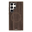Samsung Galaxy S24 Ultra Uyumlu Kılıf M-safe Şarj Özellikli Sararmaya Dayanıklı Youngkit Wood Forest Serisi Kapak