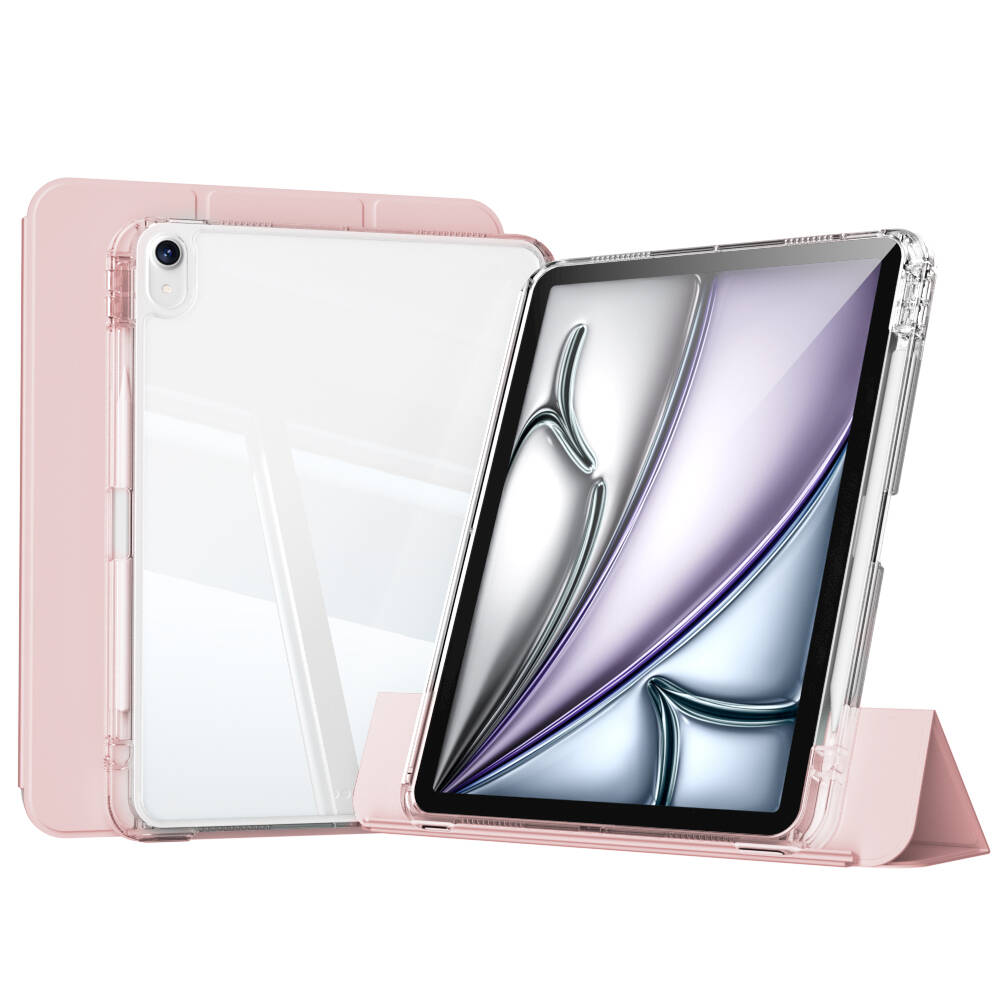​Apple iPad Air 13 2024 Uyumlu Kılıf Magnetik Ayrılabilen Airbagli Zore Sliding Tablet Kılıfı