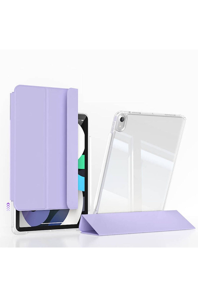 ​Apple iPad Air 13 2024 Uyumlu Kılıf Magnetik Ayrılabilen Airbagli Zore Sliding Tablet Kılıfı