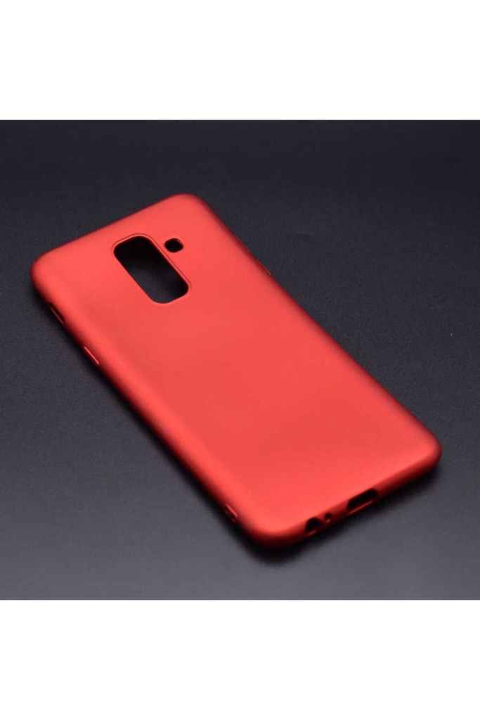 Samsung Galaxy A6 Plus 2018 Uyumlu Kılıf Zore Premier Silikon Kapak