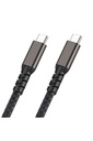 Zore 2.Jenerasyon Type-C to Type-C USB3.2 PD Data Kablosu 100W 20Gbps 4K@60Hz 0.2 Metre