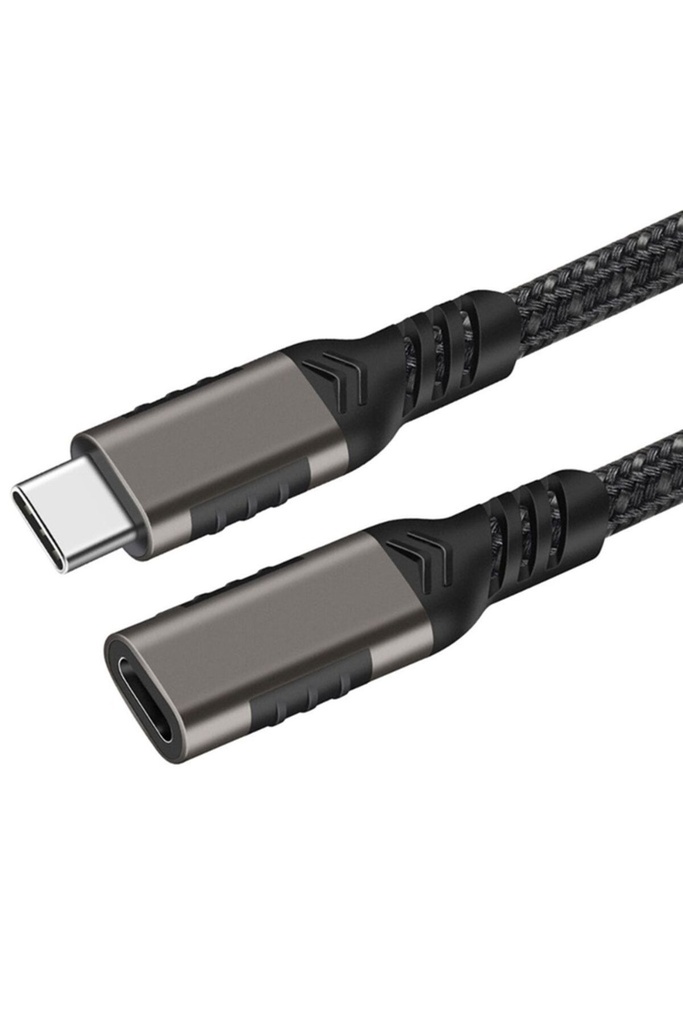 Zore Extension USB3.2 Type-C PD Uzatma Kablosu 100W 20Gbps 4K@60Hz 1.5 Metre