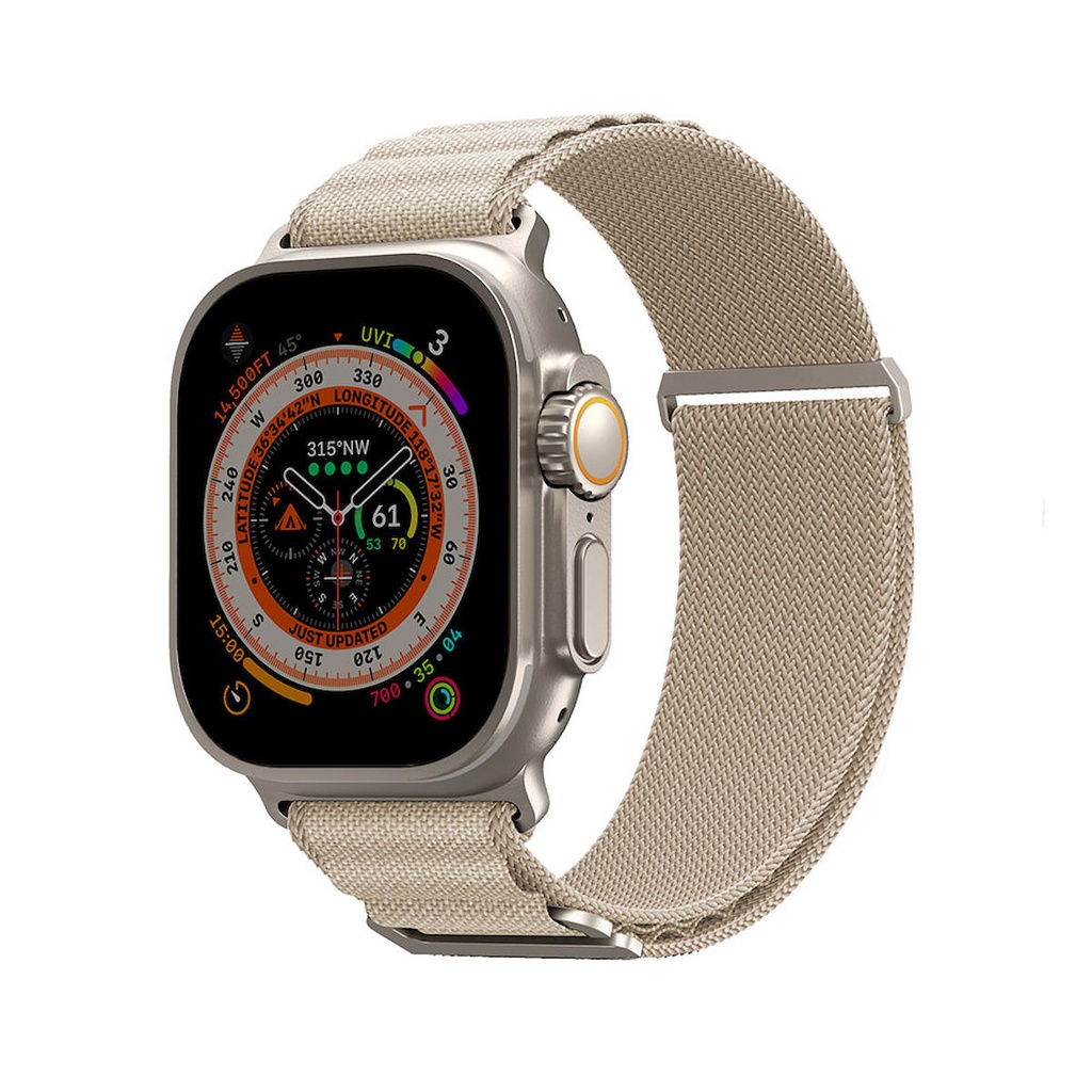 Apple Watch 44mm Uyumlu SkinArma Kobu Hasır Kordon