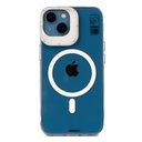 Apple iPhone 13 Uyumlu Kılıf M-safe Şarj Özellikli Standlı YoungKit Hermit Bracket Serisi Kapak