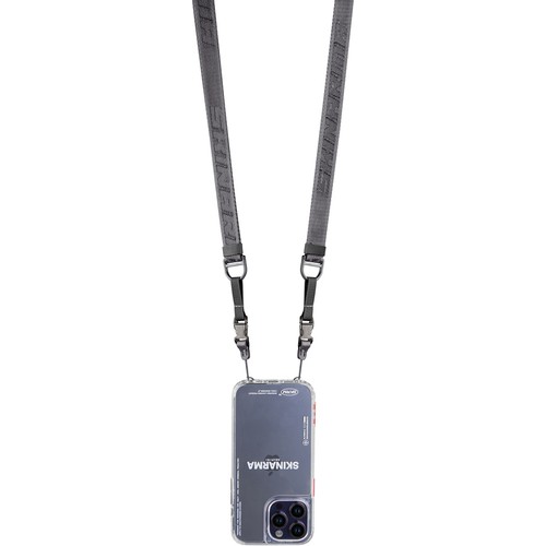 Apple iPhone 14 Pro Uyumlu Kılıf SkinArma Şeffaf Airbag Tasarımlı Boyun Askılı Kiru Kapak