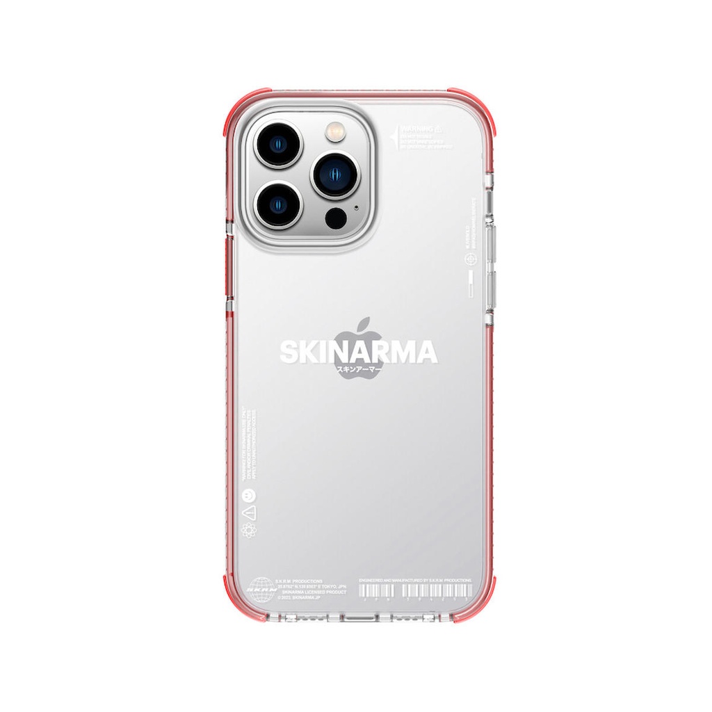 Apple iPhone 14 Pro Max Uyumlu Kılıf SkinArma Şeffaf Airbag Tasarımlı Iro Kapak