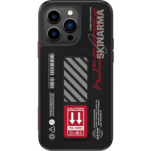 Apple iPhone 14 Pro Uyumlu Kılıf SkinArma Standlı Deri Görünümlü Shingoki Kapak