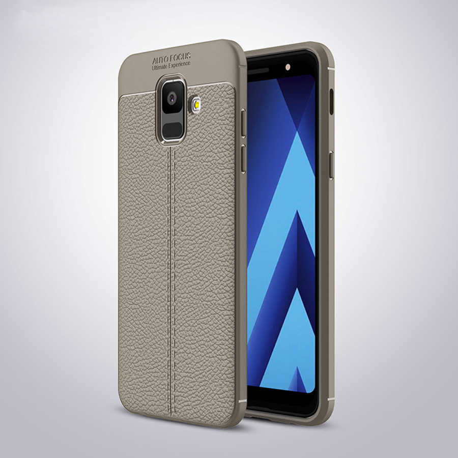 Samsung Galaxy A6 2018 Uyumlu Kılıf Zore Niss Silikon Kapak