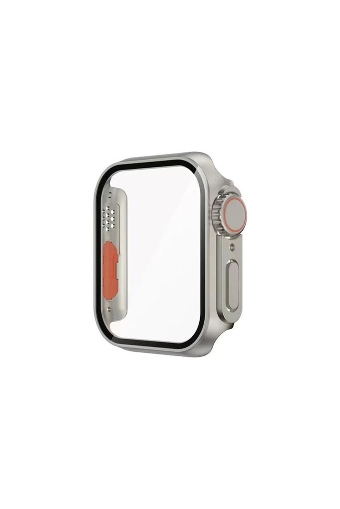 Apple Watch 7 41mm Uyumlu - Watch Ultra 49mm Kasa Dönüştürücü ve Ekran Koruyucu Zore Watch Gard 27