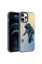 Apple iPhone 12 Pro Max Uyumlu Kılıf Desenli Zore Dragon Sert Kapak