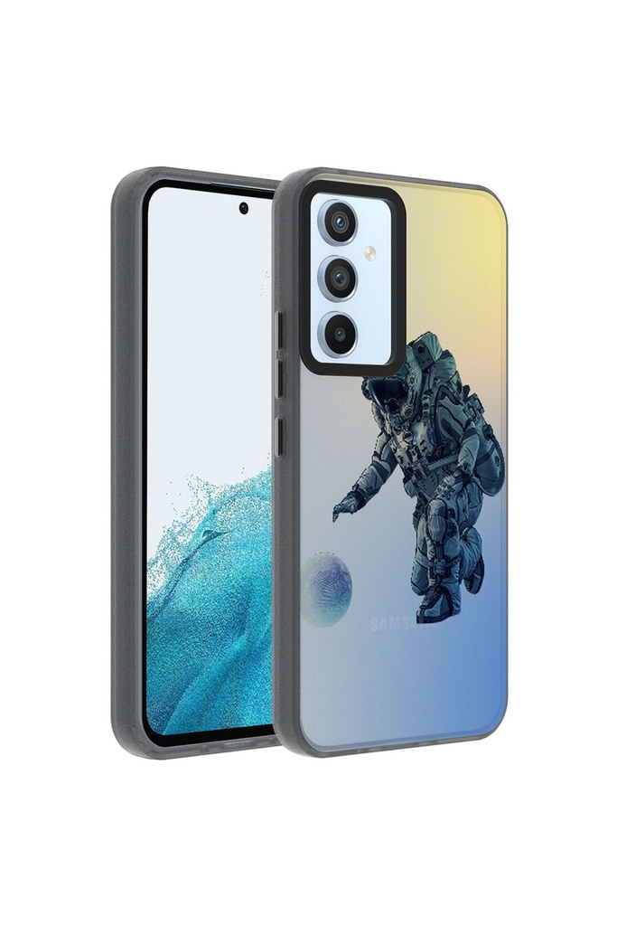 Samsung Galaxy A54 Uyumlu Kılıf Desenli Zore Dragon Sert Kapak