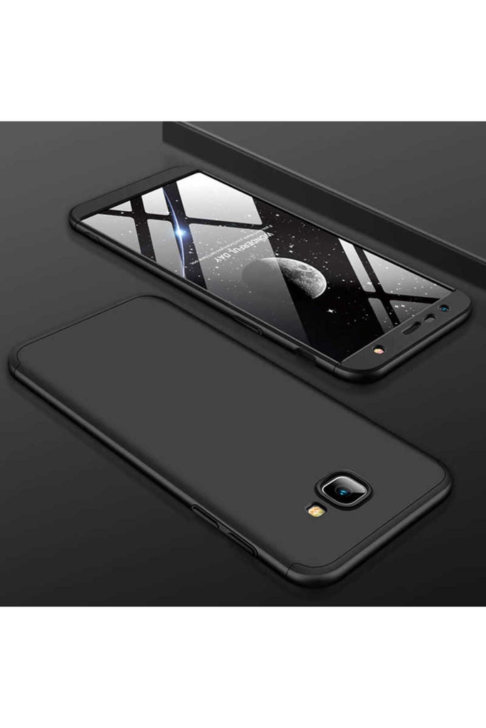 [RNZ-TA17348] Samsung Galaxy J4 Plus Uyumlu Kılıf Zore Ays Kapak (Siyah)