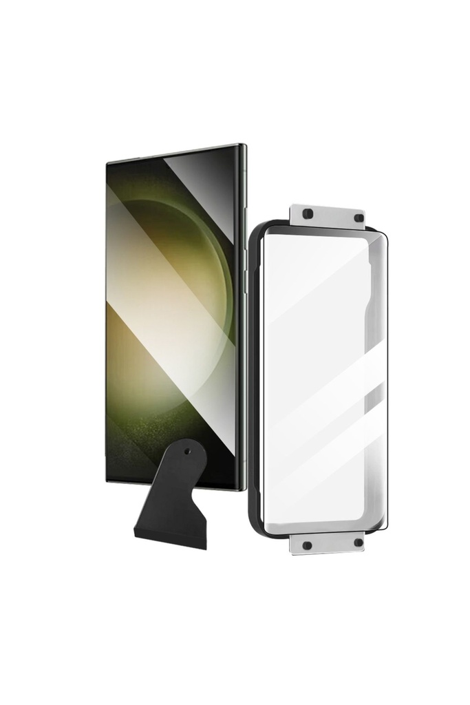 Samsung Galaxy S23 Ultra Uyumlu Zore Hizalama Aparatlı Estek Easy Body Ekran Koruyucu