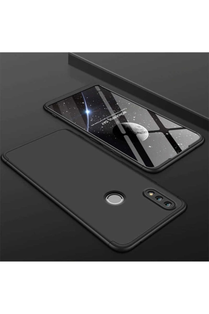 [RNZ-TA30216] Huawei Honor Play Uyumlu Kılıf Zore Ays Kapak (Siyah)