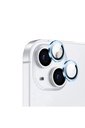 Apple iPhone 15 Plus Uyumlu Zore CL-12 Premium Safir Parmak İzi Bırakmayan Anti-Reflective Kamera Lens Koruyucu