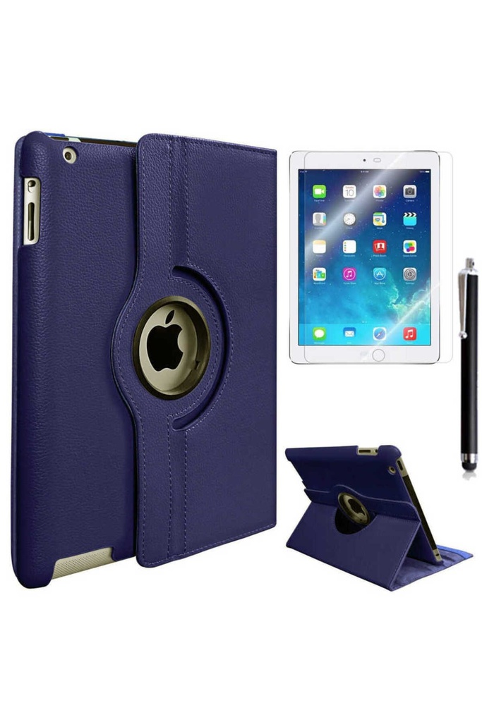 Apple iPad 2 3 4 Uyumlu Zore Dönebilen Standlı Kılıf