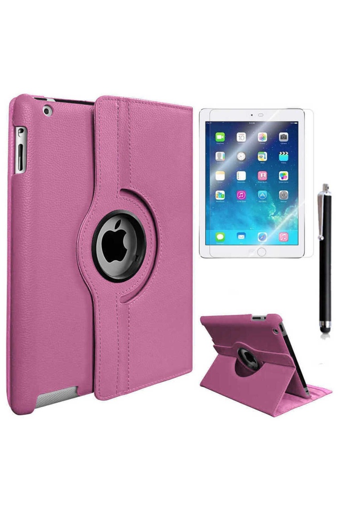Apple iPad 2 3 4 Uyumlu Zore Dönebilen Standlı Kılıf