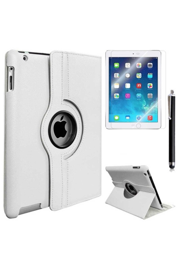 Apple iPad Mini 2-3 Uyumlu Zore Dönebilen Standlı Kılıf