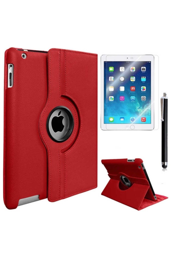 Apple iPad Mini 2-3 Uyumlu Zore Dönebilen Standlı Kılıf
