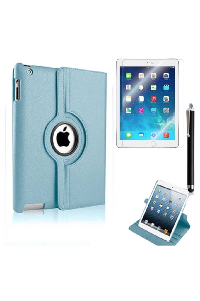 Apple iPad Mini 2-3 Uyumlu Zore Dönebilen Standlı Kılıf