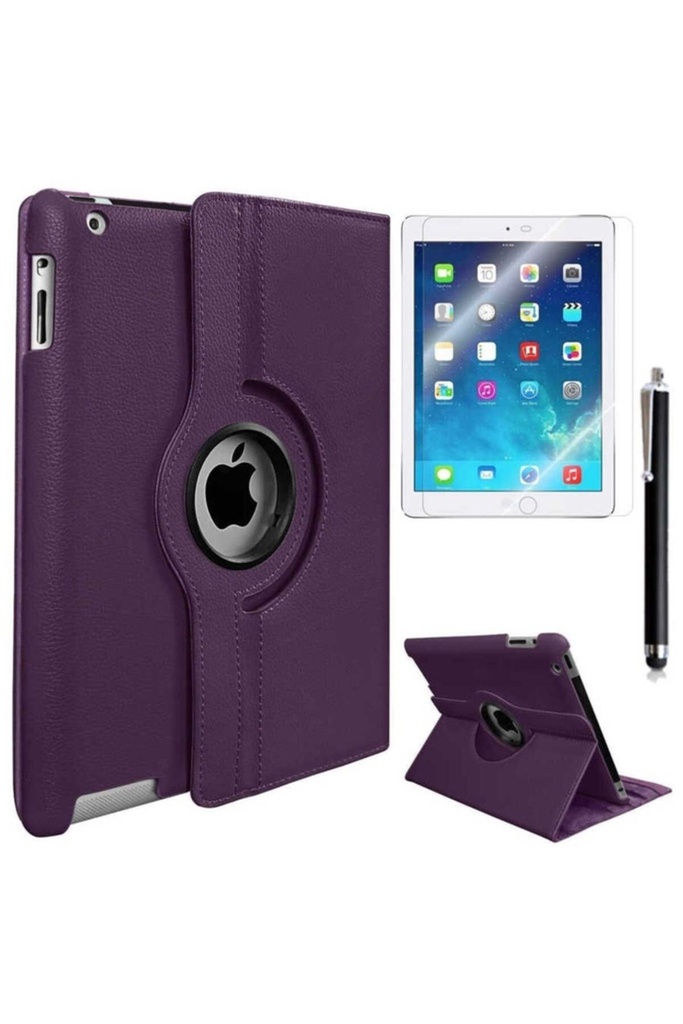 Apple iPad Mini 2-3 Uyumlu Zore Dönebilen Standlı Kılıf