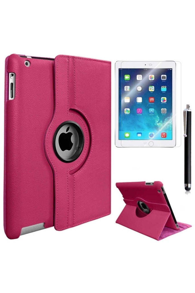 Apple iPad Mini 2-3 Uyumlu Zore Dönebilen Standlı Kılıf