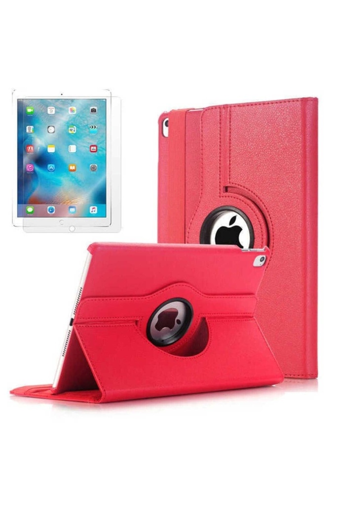 Apple iPad 9.7 2017 (5.Nesil) Uyumlu Zore Dönebilen Standlı Kılıf