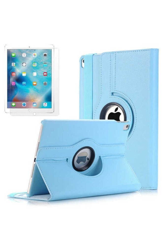 Apple iPad 9.7 2017 (5.Nesil) Uyumlu Zore Dönebilen Standlı Kılıf