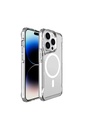 Apple iPhone 15 Pro Max Uyumlu Kılıf Zore M-safe Şarj Özellikli T-Max M-safe Kapak