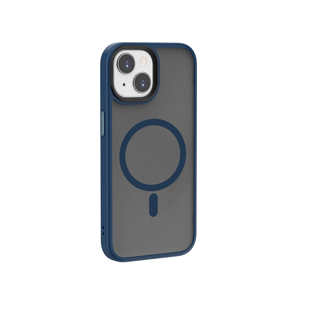 Apple iPhone 15 Plus Uyumlu Kılıf Wiwu FGG-011 M-safe Şarj Özellikli Kamera Korumalı Kapak