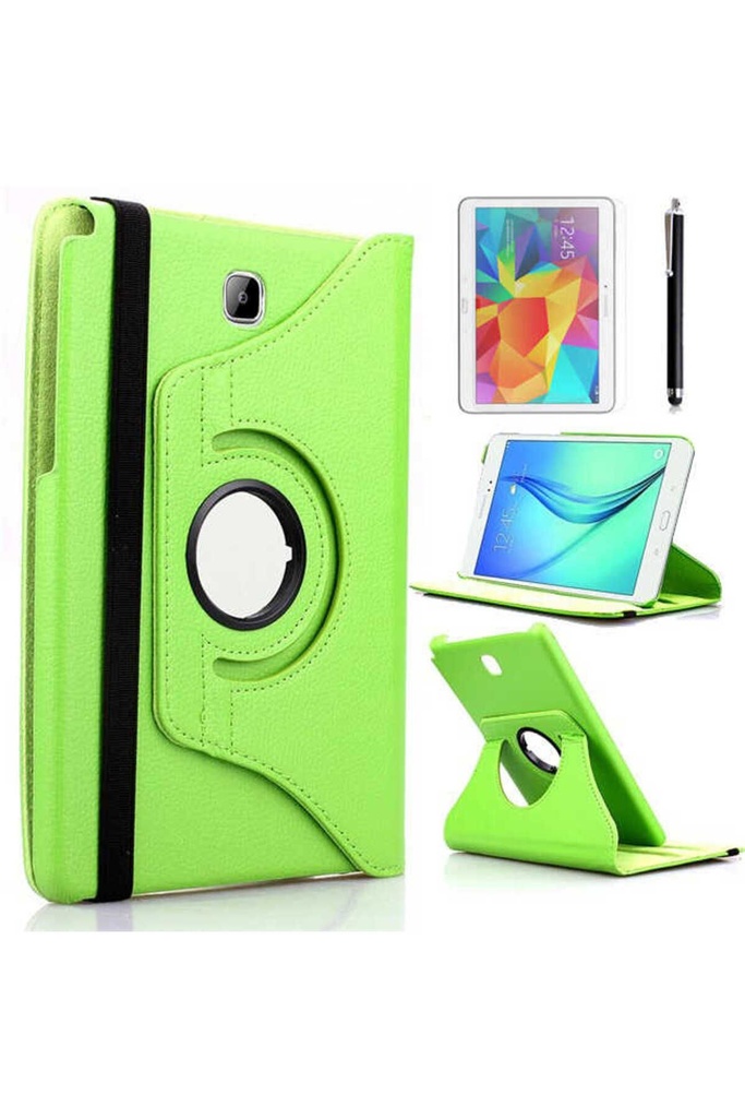 Samsung Galaxy Tab A T550 9.7 Uyumlu Zore Dönebilen Standlı Kılıf