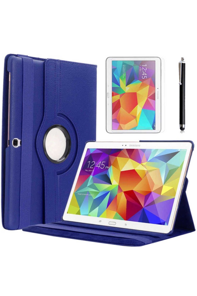 Samsung Galaxy Tab 4 10.1 T530 Uyumlu Zore Dönebilen Standlı Kılıf