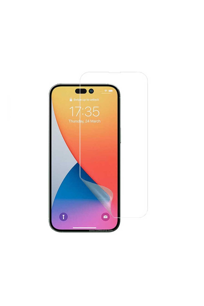 Apple iPhone 15 Pro Uyumlu Zore Nano Micro Temperli Ekran Koruyucu