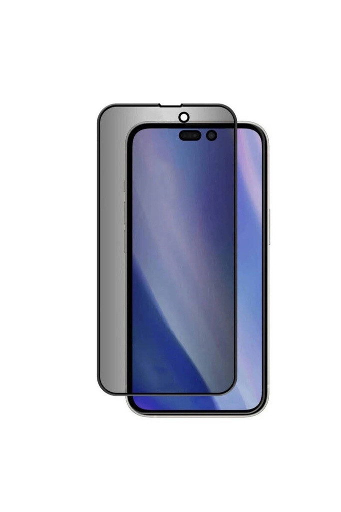 Apple iPhone 15 Uyumlu Zore Kor Privacy Cam Ekran Koruyucu
