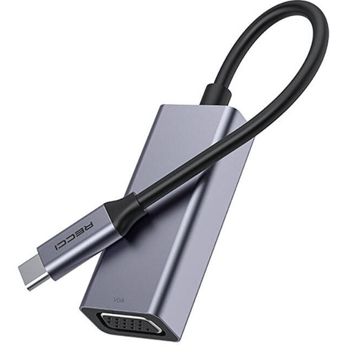 Recci RH12 VGA to Type-C Dönüştürücü Kablo