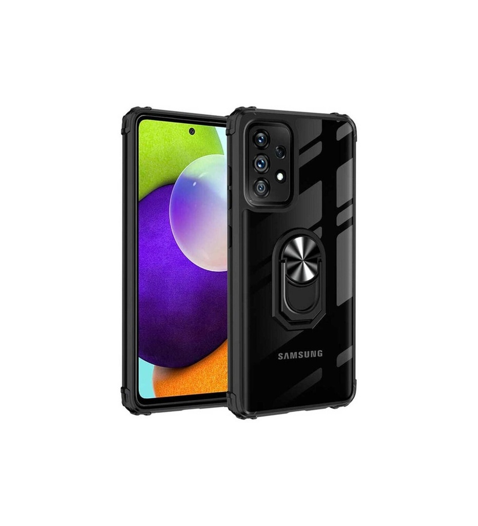[RNZ-TA53345] Samsung Galaxy A52 Uyumlu Kılıf Zore Mola Kapak (Siyah)