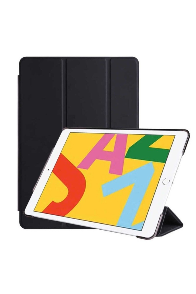 [RNZ-TA11064] Apple iPad Pro 10.5 (7.Nesil) Uyumlu Zore Smart Cover Standlı 1-1 Kılıf (Siyah)