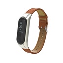Xiaomi Mi Band 3 Uyumlu KRD-07 Deri Kordon
