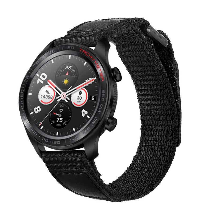 [RNZ-TA39231] Samsung Gear S3 22mm Uyumlu Magic Nylon Kordon